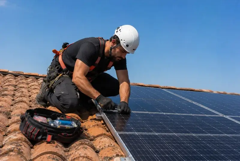 Maintenance et monitoring de panneaux solaires à Mussidan